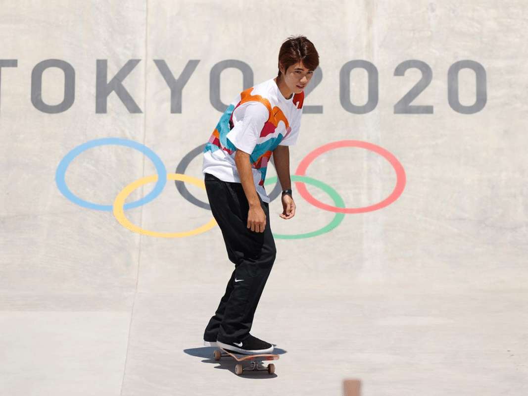 Skateboarding olympics