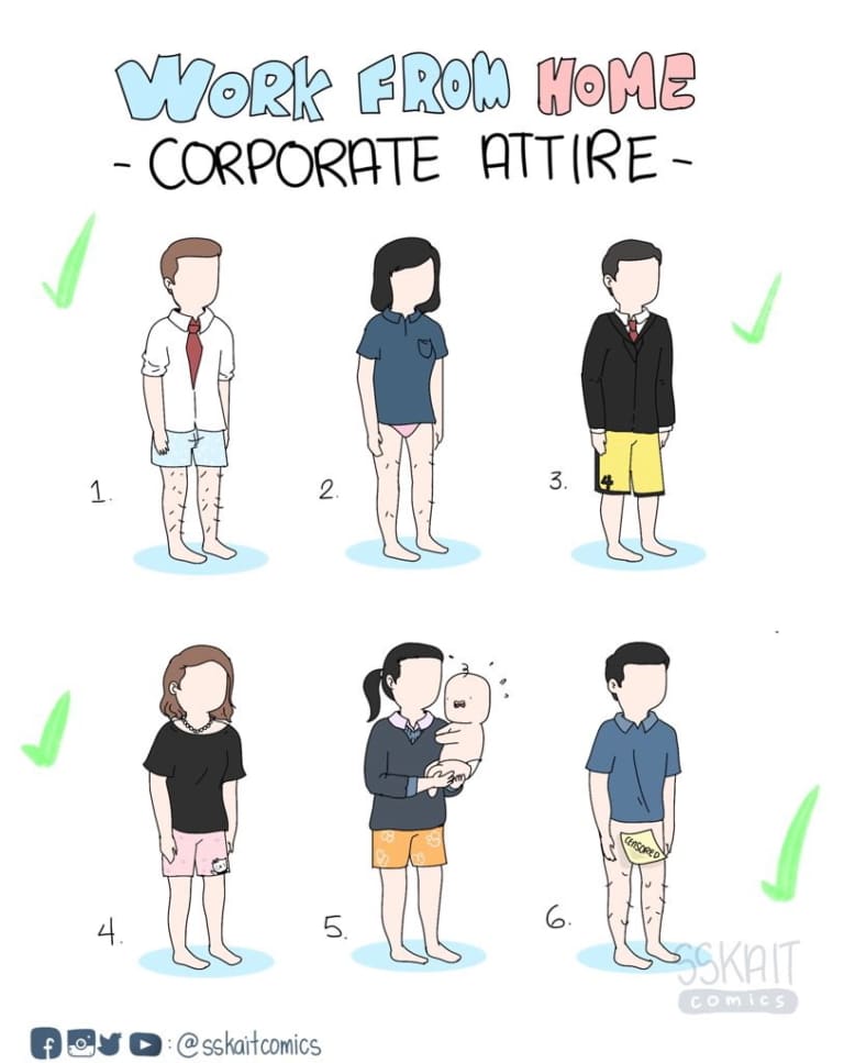 40+ Funny Working From Home Memes (WFH) Man of Many