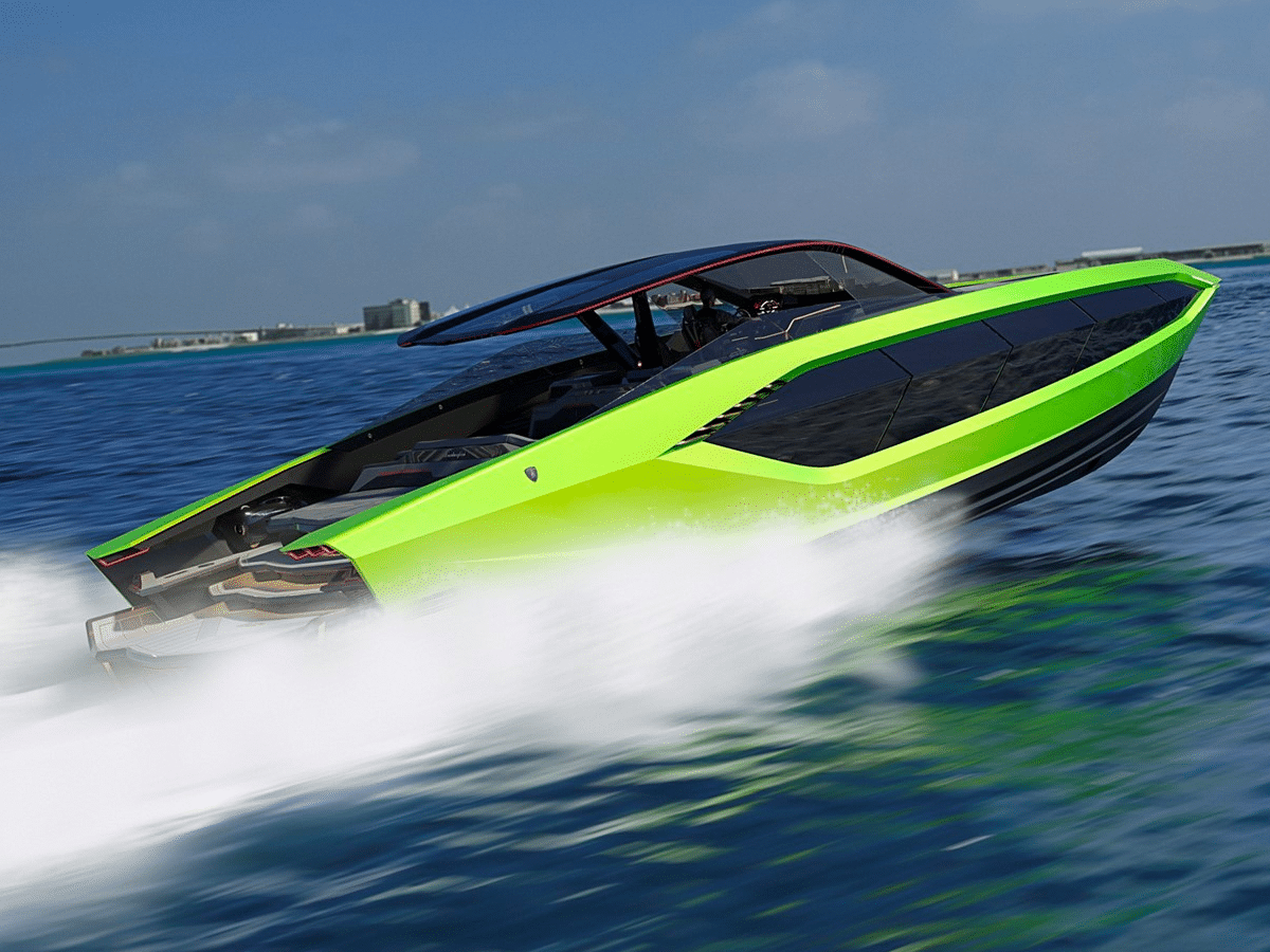 Lamborghini Tecnomar 63 yacht