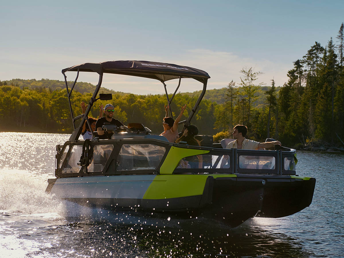 2022 sea doo pontoon one