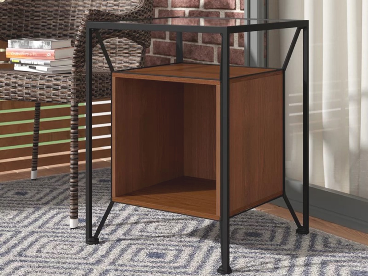havenly goodspeed record storage end table