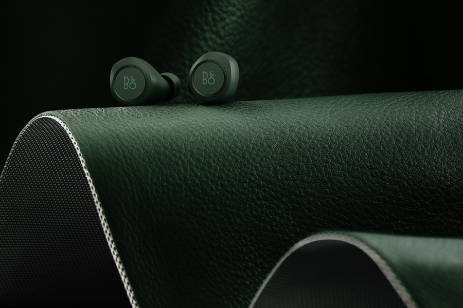 bang and olufsen's beoplay e8 earbuds front