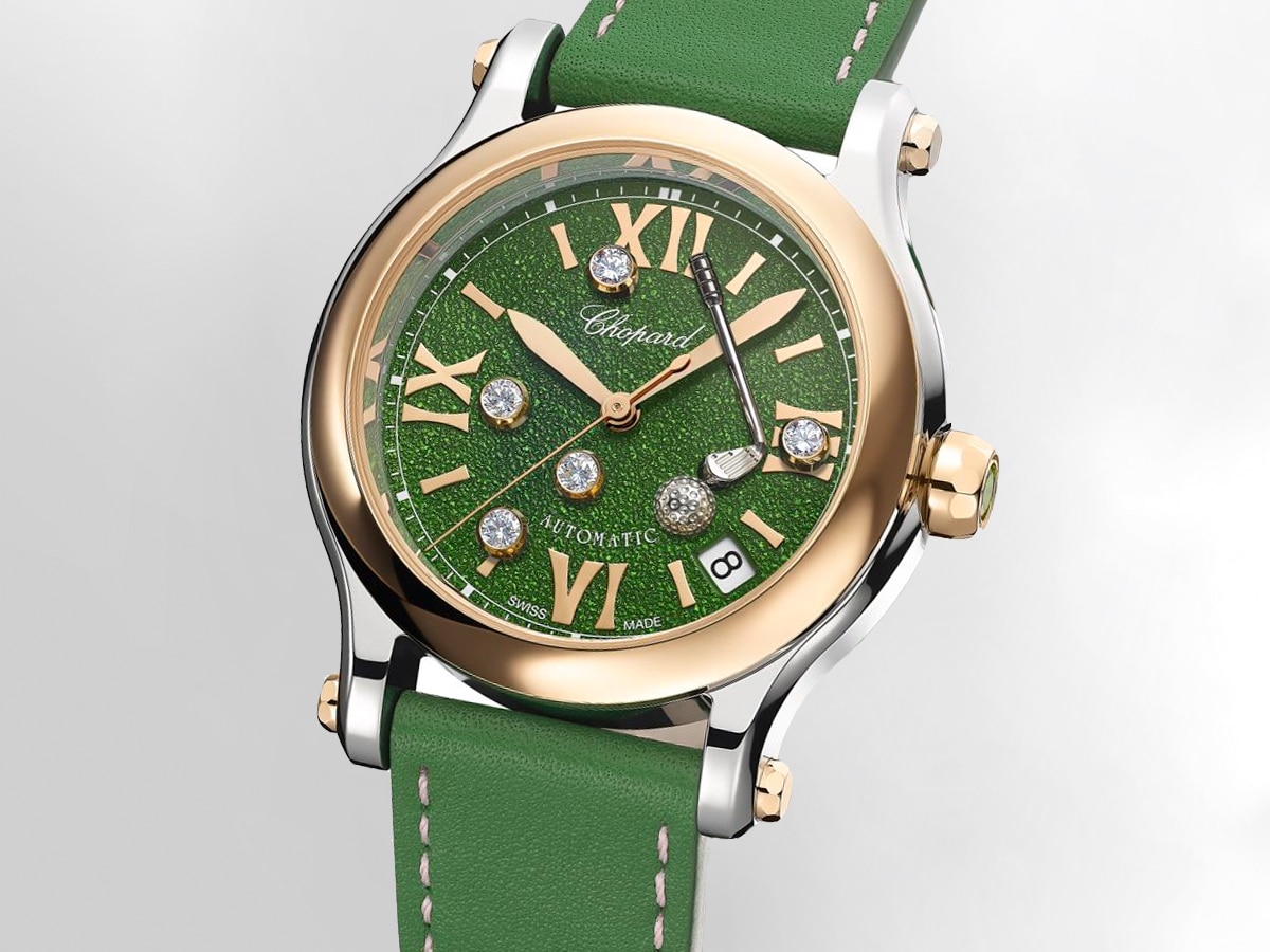 Chopard watch outlet green