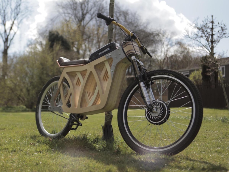 Evie Bee Electraply e-Bike is Crafted from Plywood | Man of Many