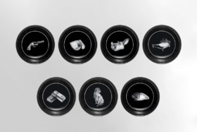 Fairfax and roberts seven deadly sins crystal glasses
