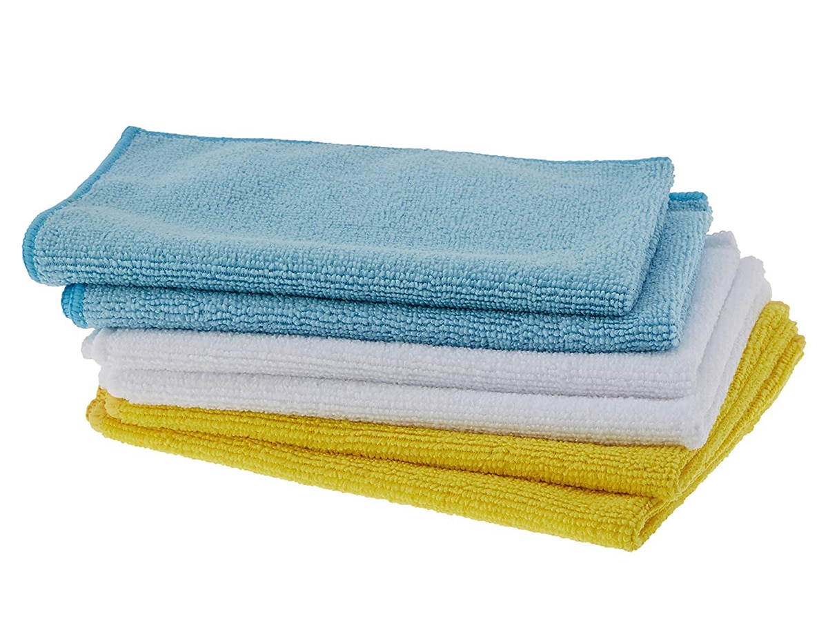 amazon basics microfiber cleaning cloths