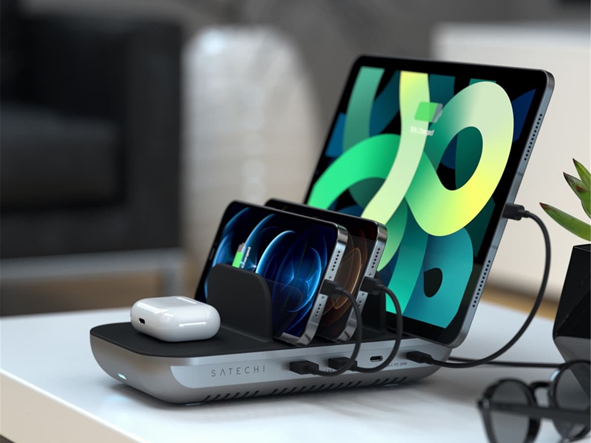 satechi dock5 multi device charging station