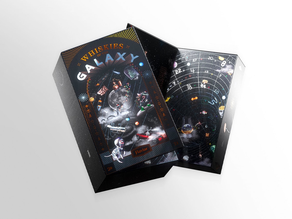 Flaviar's OutofthisWorld 'Whiskies of the Galaxy' Advent Calendar