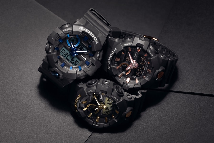 unbreakable g shock watch three collection