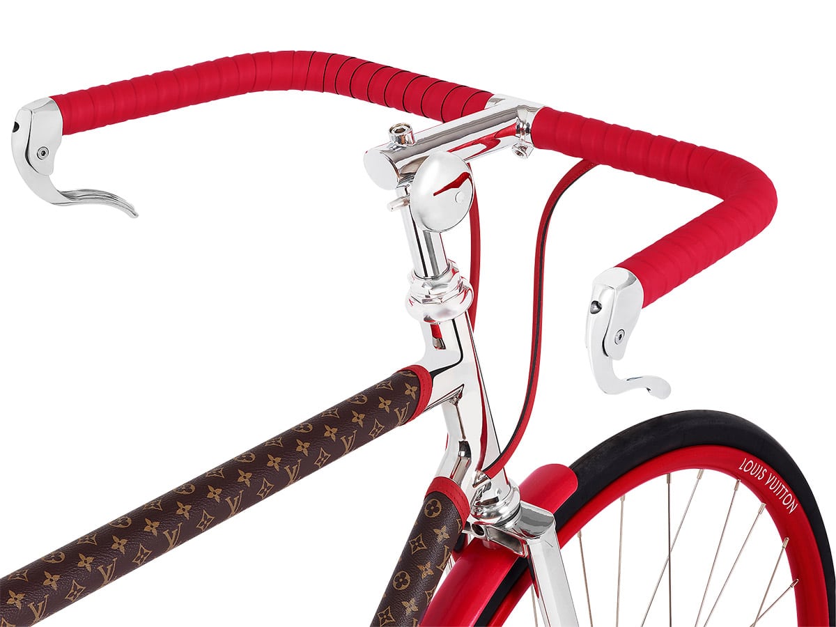 Louis vuitton bike red closer