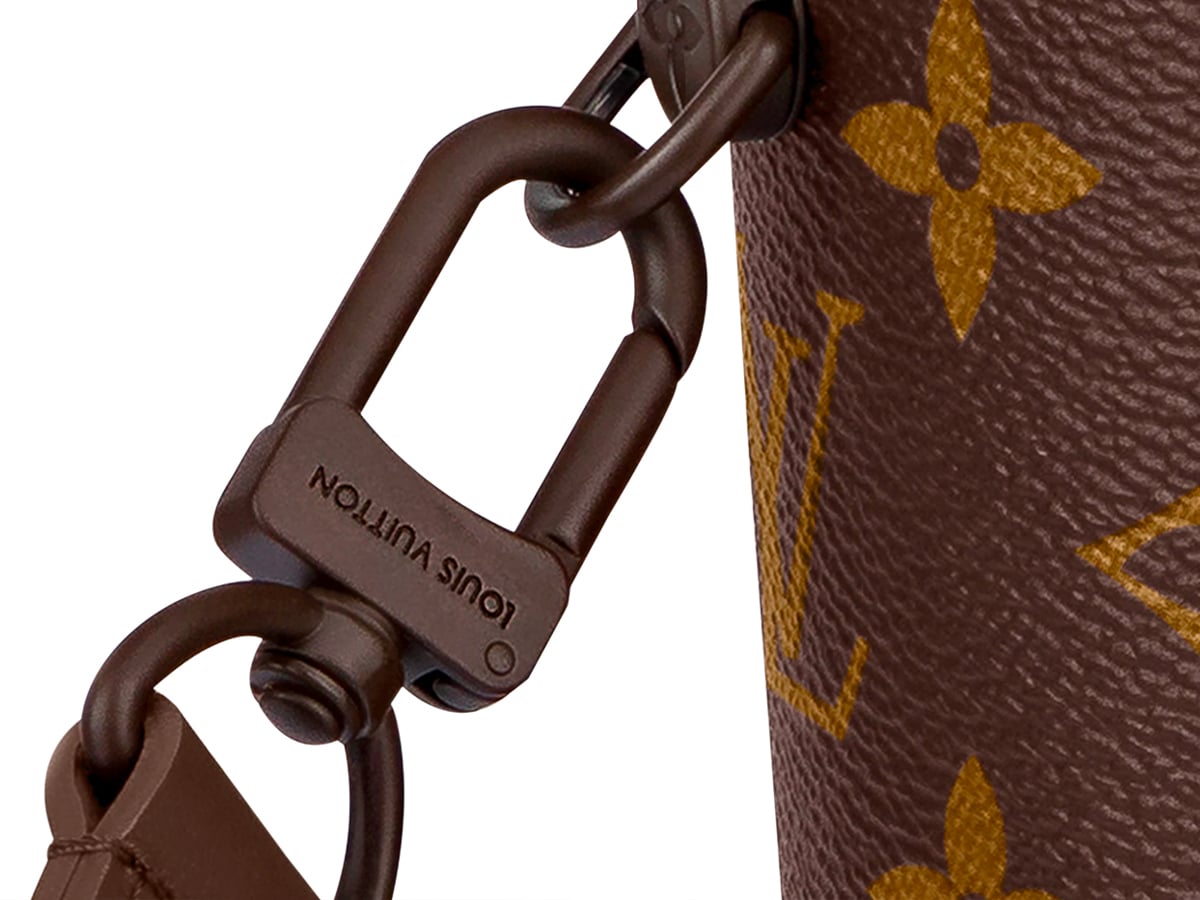 Louis Vuitton Crossbody 'LV' Monogram Coffee Cup Bag By Virgil