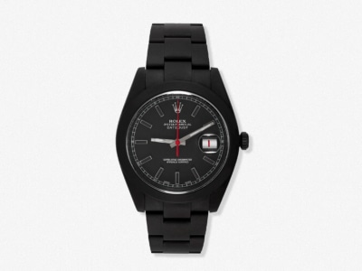 This Blacked-Out Custom Rolex Datejust II is Truly MAD