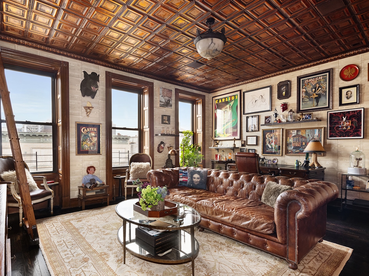 Neil patrick harris house living area