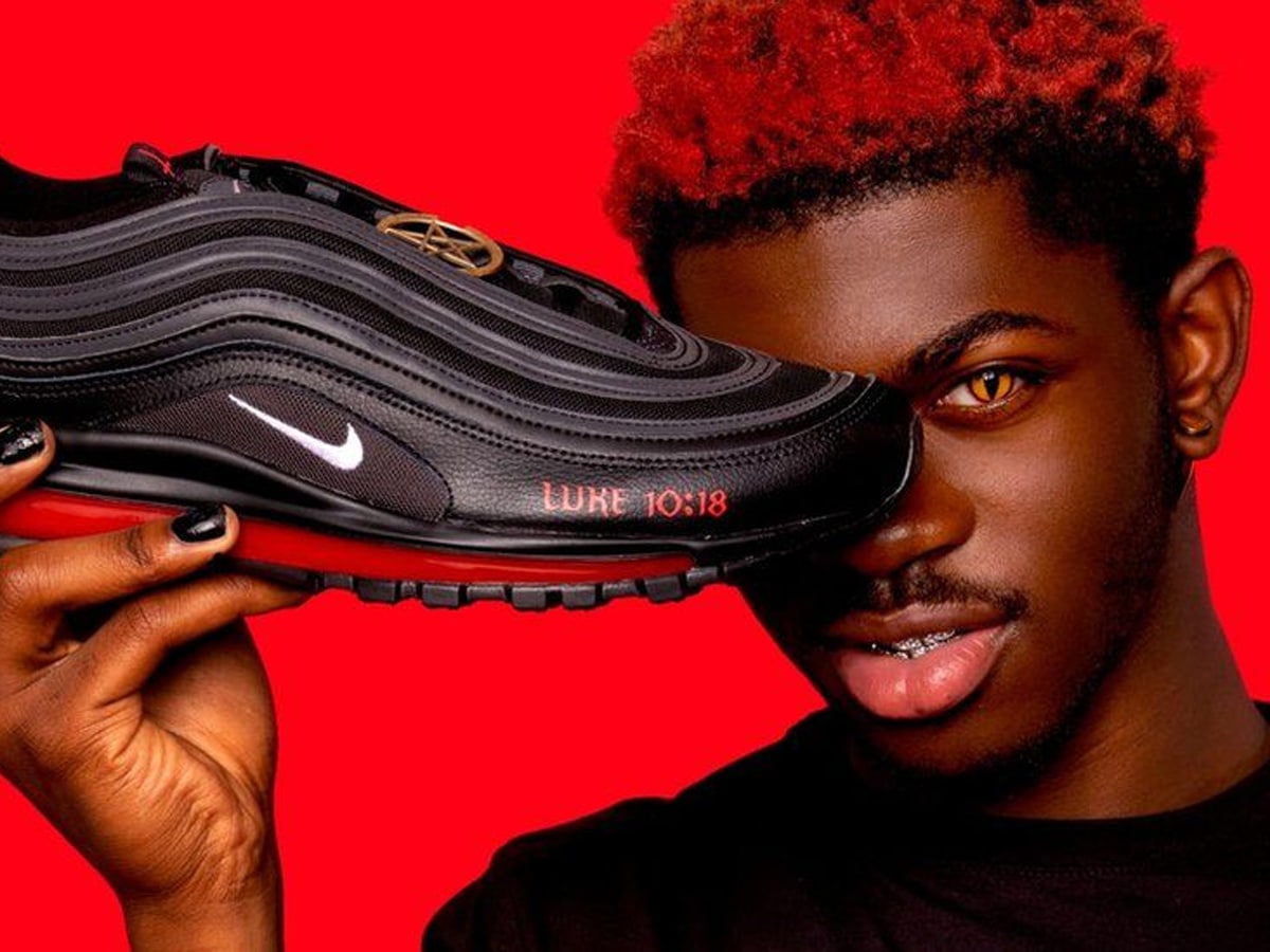 Satan nike air ma