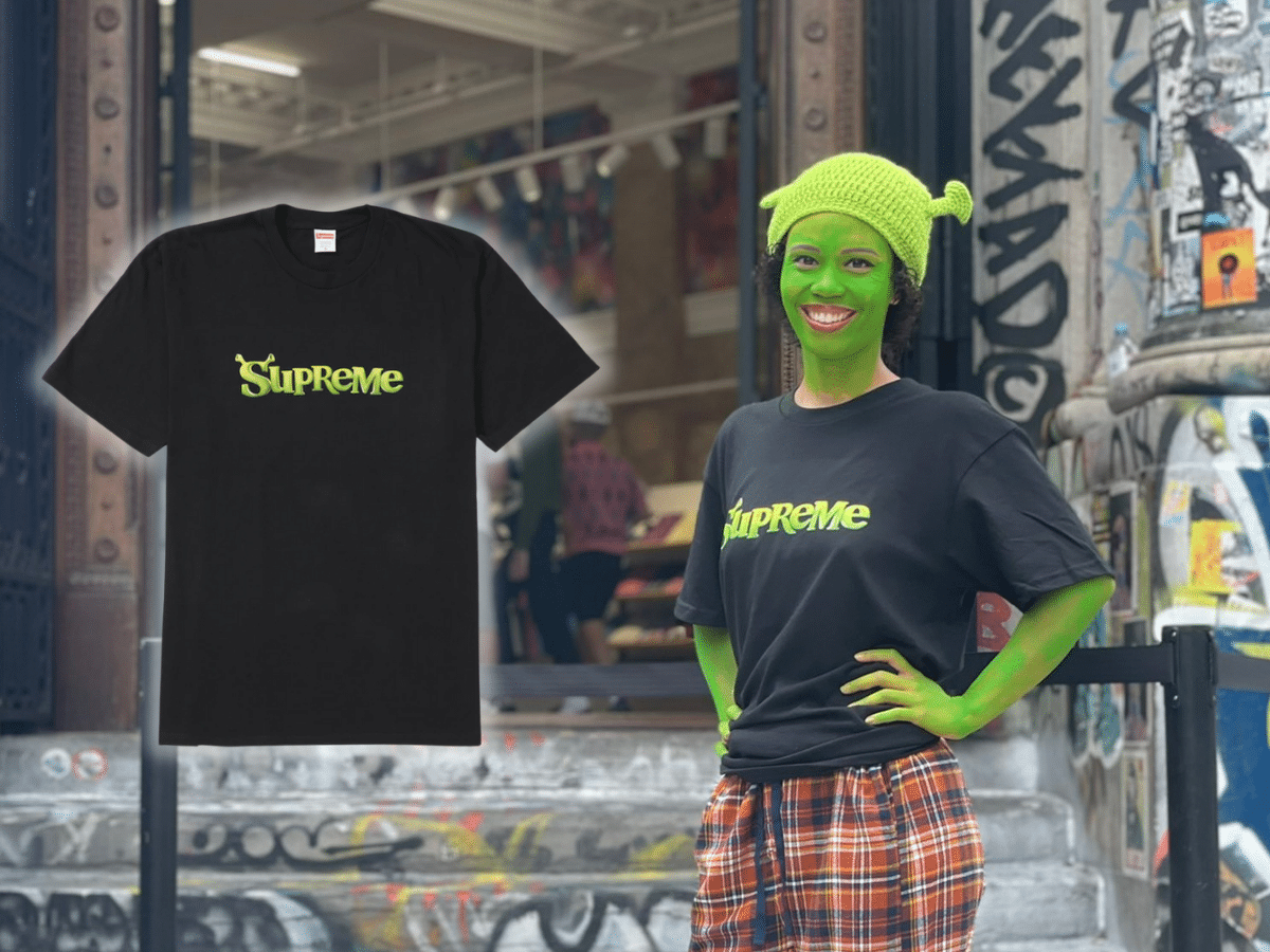 The Supreme 'Shrek' T-Shirt is Turning Hypebeasts Green | Man of Many
