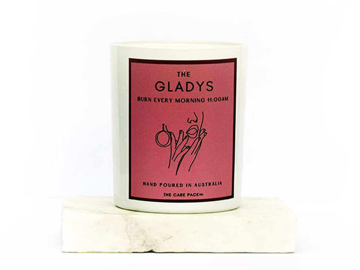 The gladys candle darker