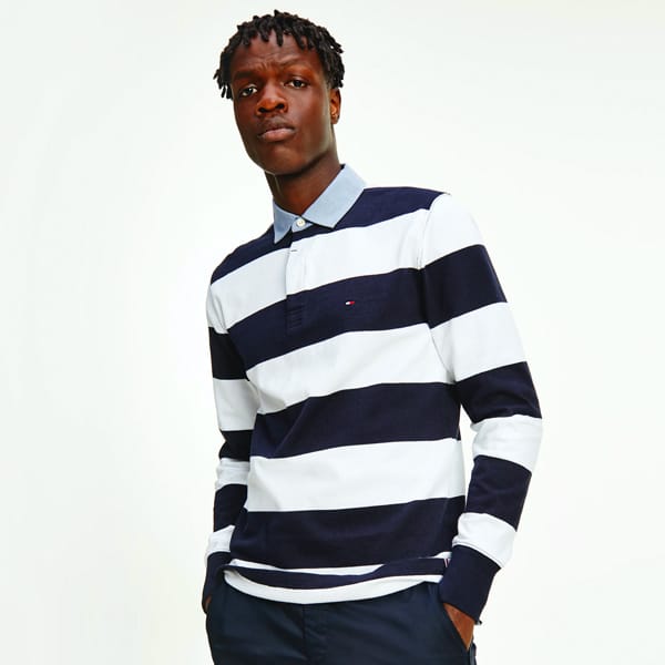 Tommy hilfiger rugby shirt square