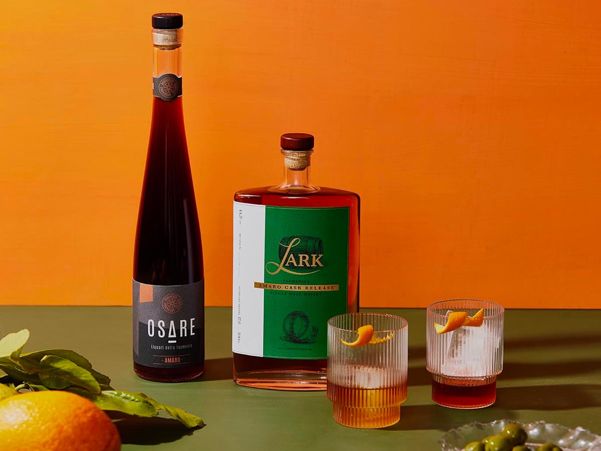 1 lark amaro cask single malt whisky