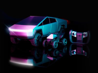 Hot Wheels 1:10 Tesla Cybertruck RC is Suprisingly Realistic