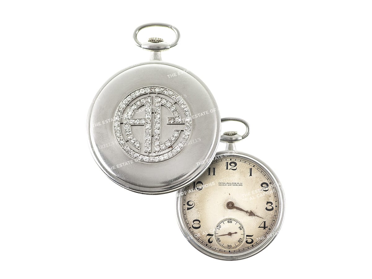 Al capones patek philippe pocket watch