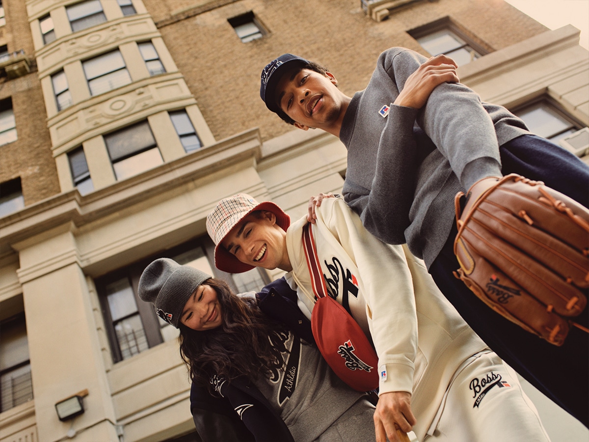 Boss x russell athletic feature image