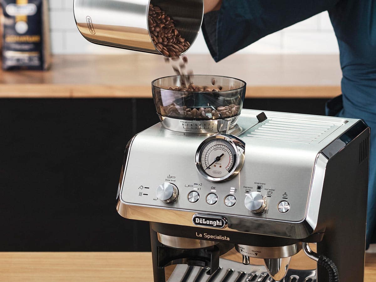 Delonghi la specialista arte coffee grinder