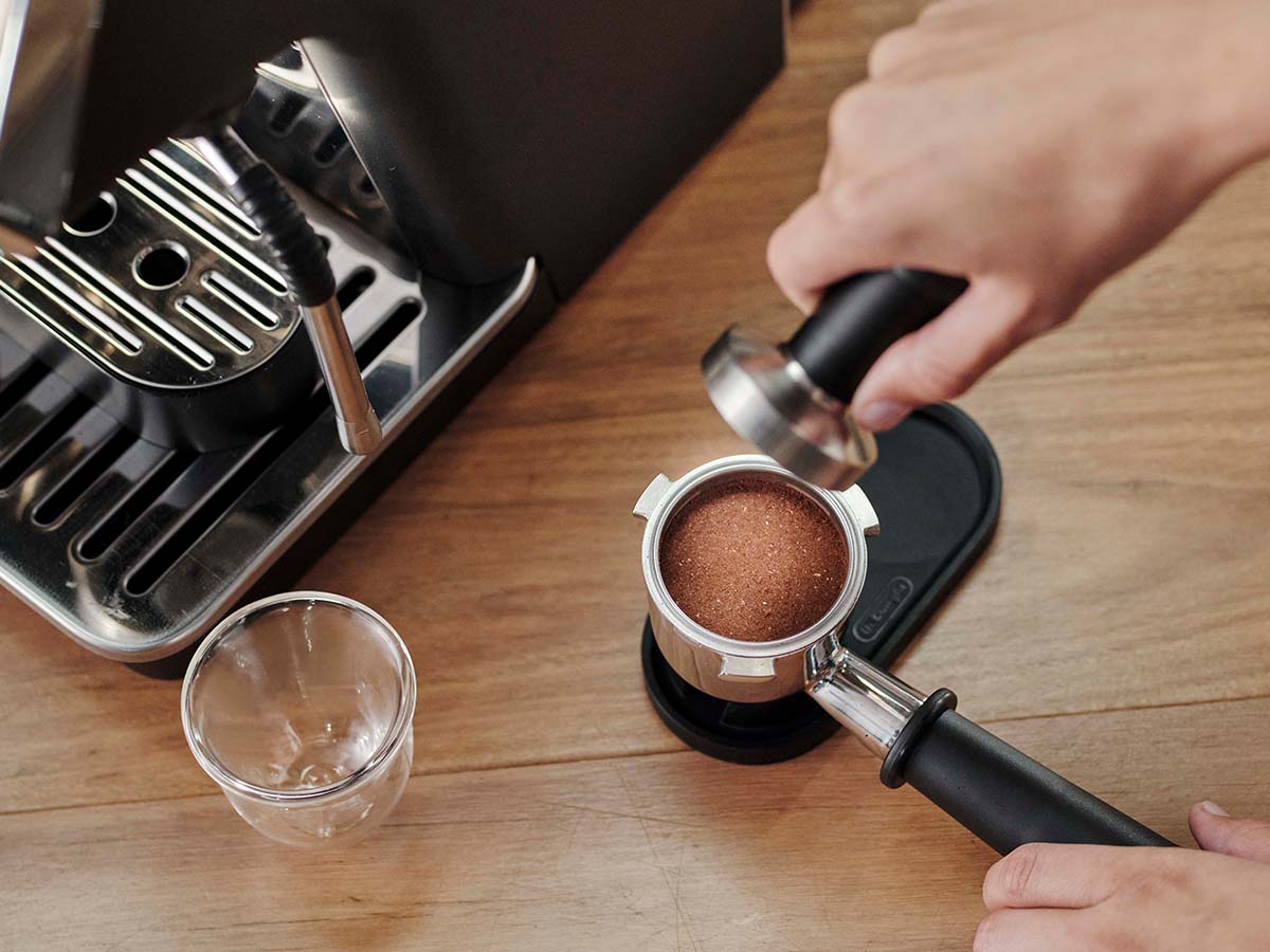 Delonghi la specialista arte tamping mat