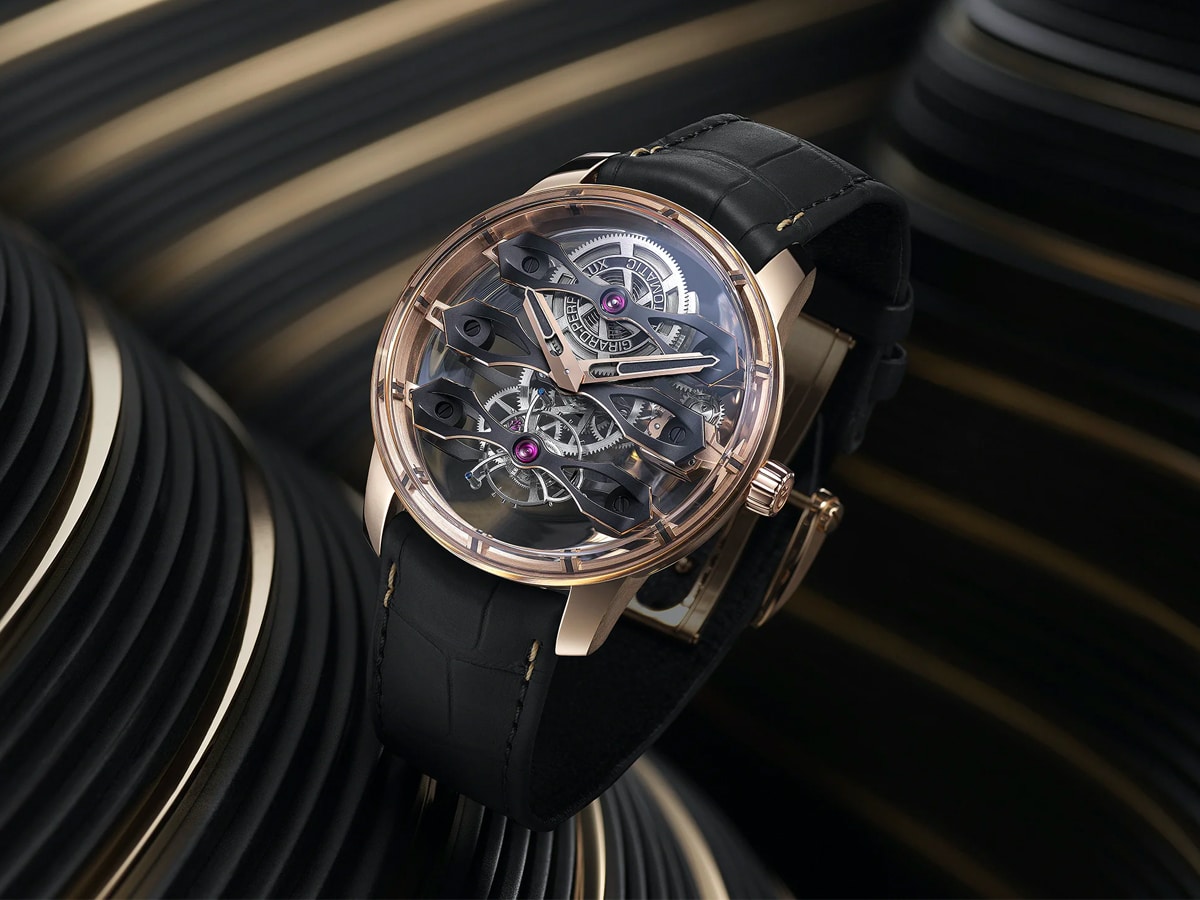 Girard perregaux tourbillon with three flying bridges