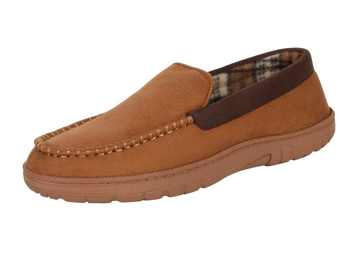 Hanes moccasin slipper