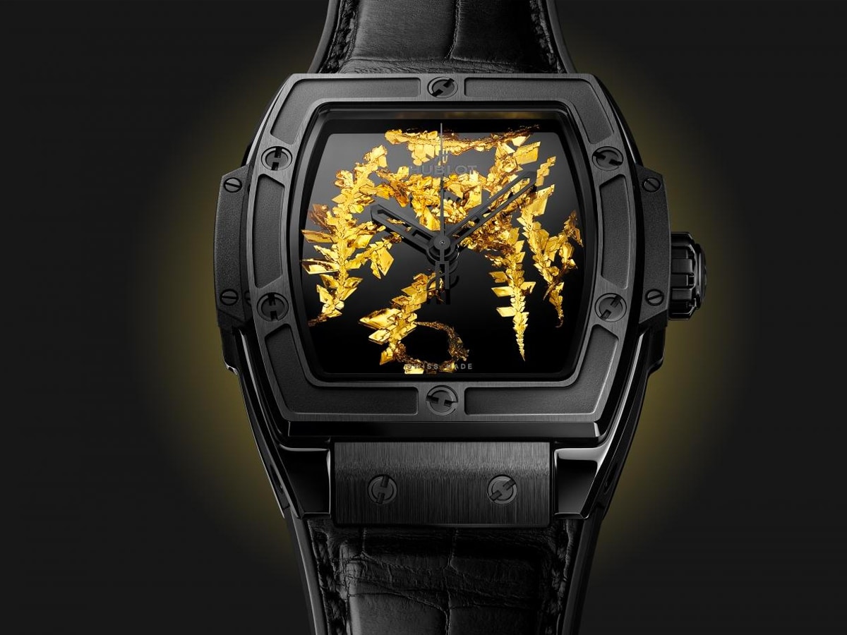 Hublot spirit of big bang gold crystal