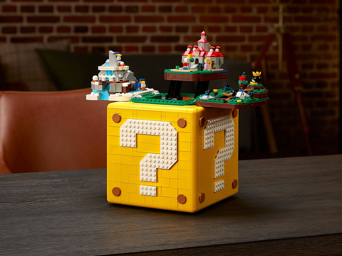 LEGO Unveils Nostalgia-Filled Super Mario 64 ? Box Set