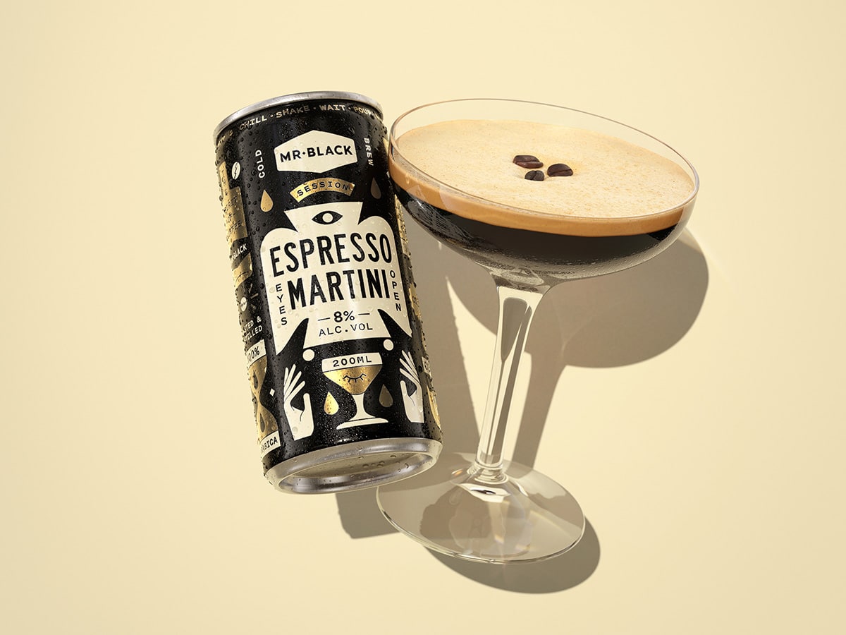 Mr black espresso martini can