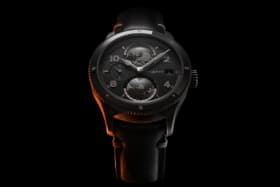 Monblanc 1858 geosphere ultrablack limited edition front