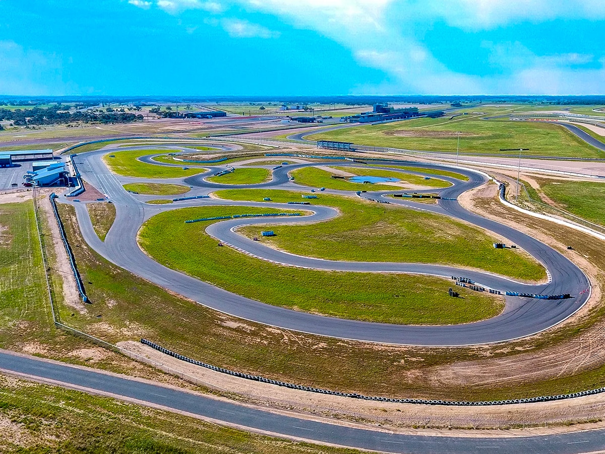 Go-Karting at The Bend Motorsport Park, Tailem Bend