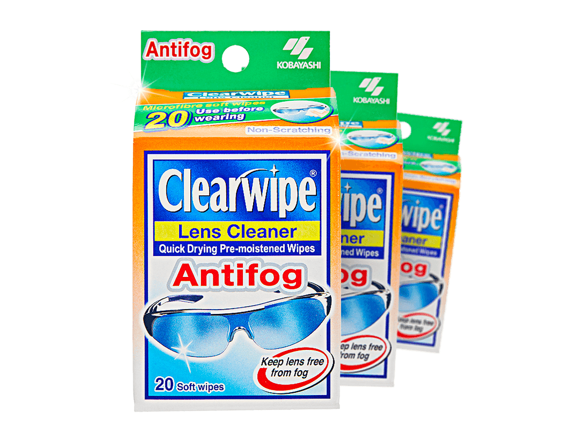 Clearwipe anti fog