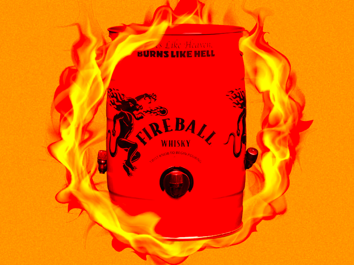 Fireball Whiskey FireKeg
