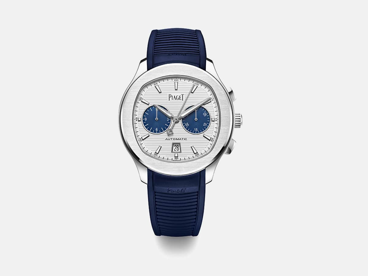 10 piaget polo chronograph limited edition on a rubber strap