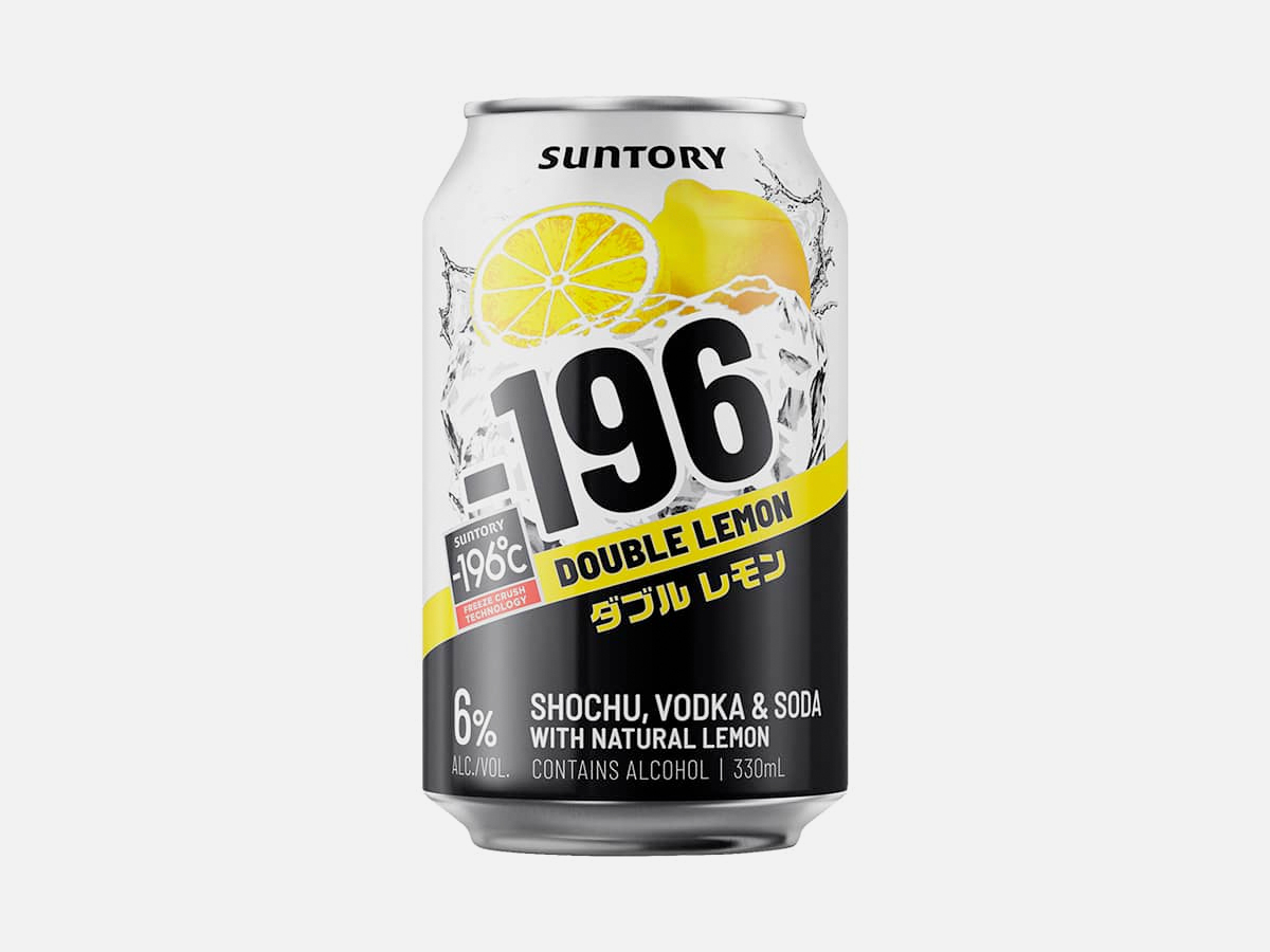 2 suntory 196 double lemon