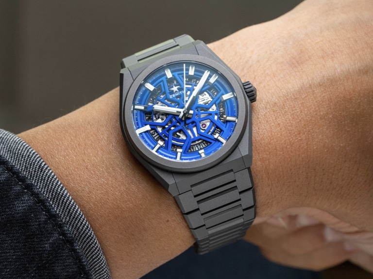 Zenith x Time+Tide Defy Classic Skeleton 'Night Surfer' | Man of Many