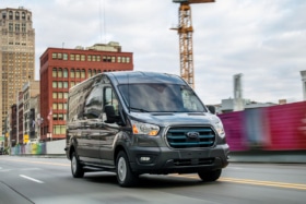 2022 ford e transit front end