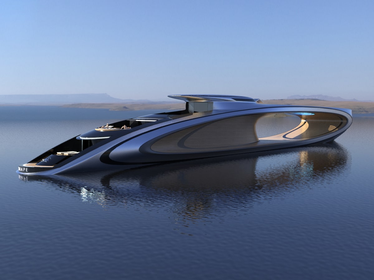 4 lazzarini shape superyacht concept