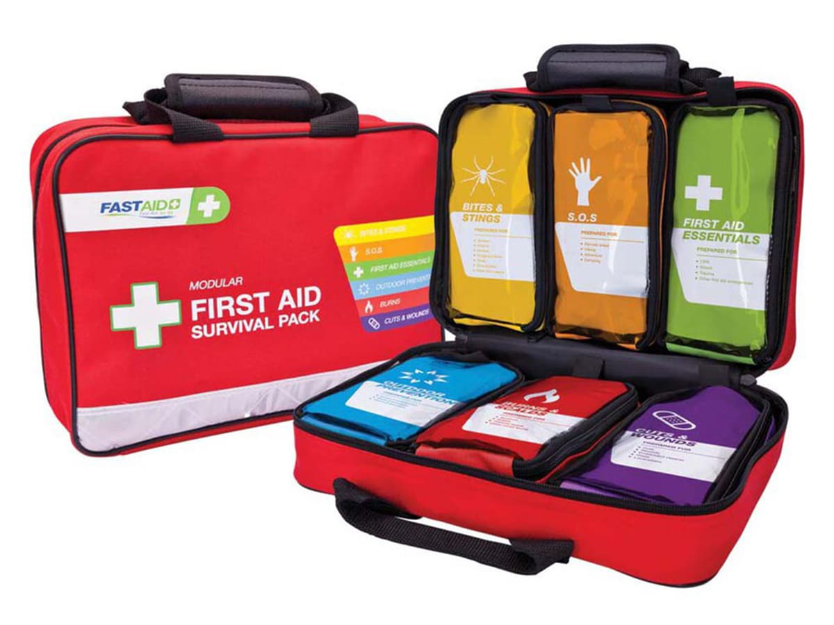 fastaid modular survival pack first aid kit