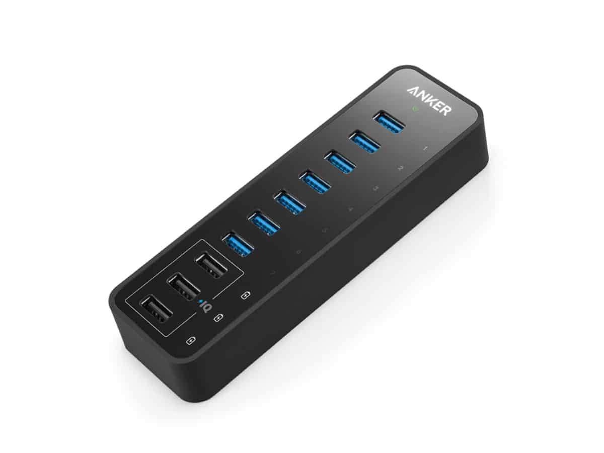 Anker 10 port 60w data hub