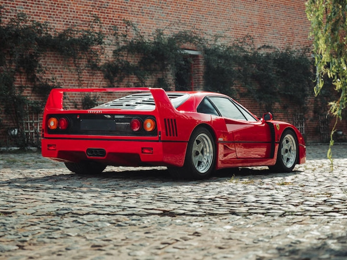 Ferrari f40 berlinetta auction