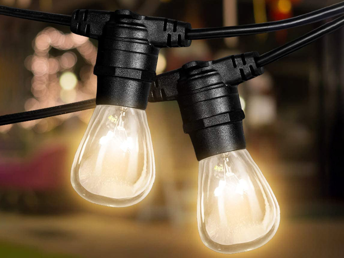 emitto 47m festoon string lights kits