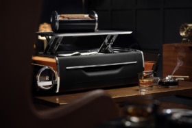 Rolls royce whisky and cigar chest 1
