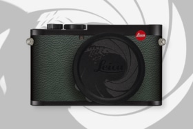 Leica 007 no time to die camera front view