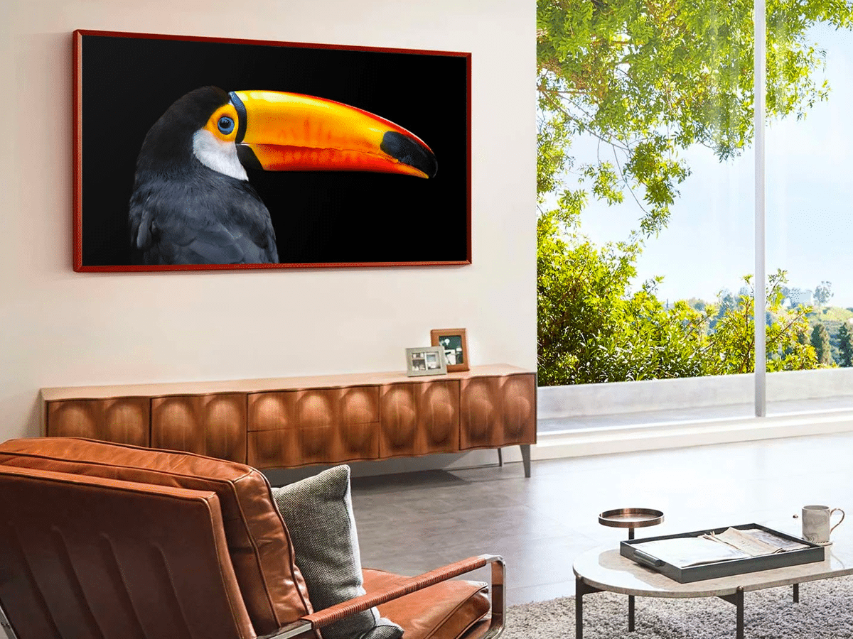 Samsung's New 85Inch 'The Frame' TV Doubles as Your Personal Art