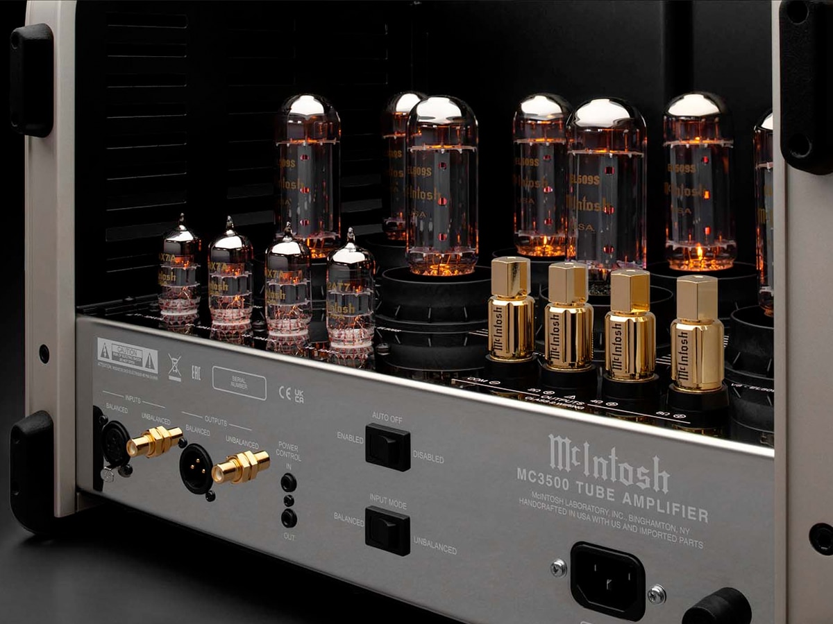2 mcintosh labs mc3500 amplifier