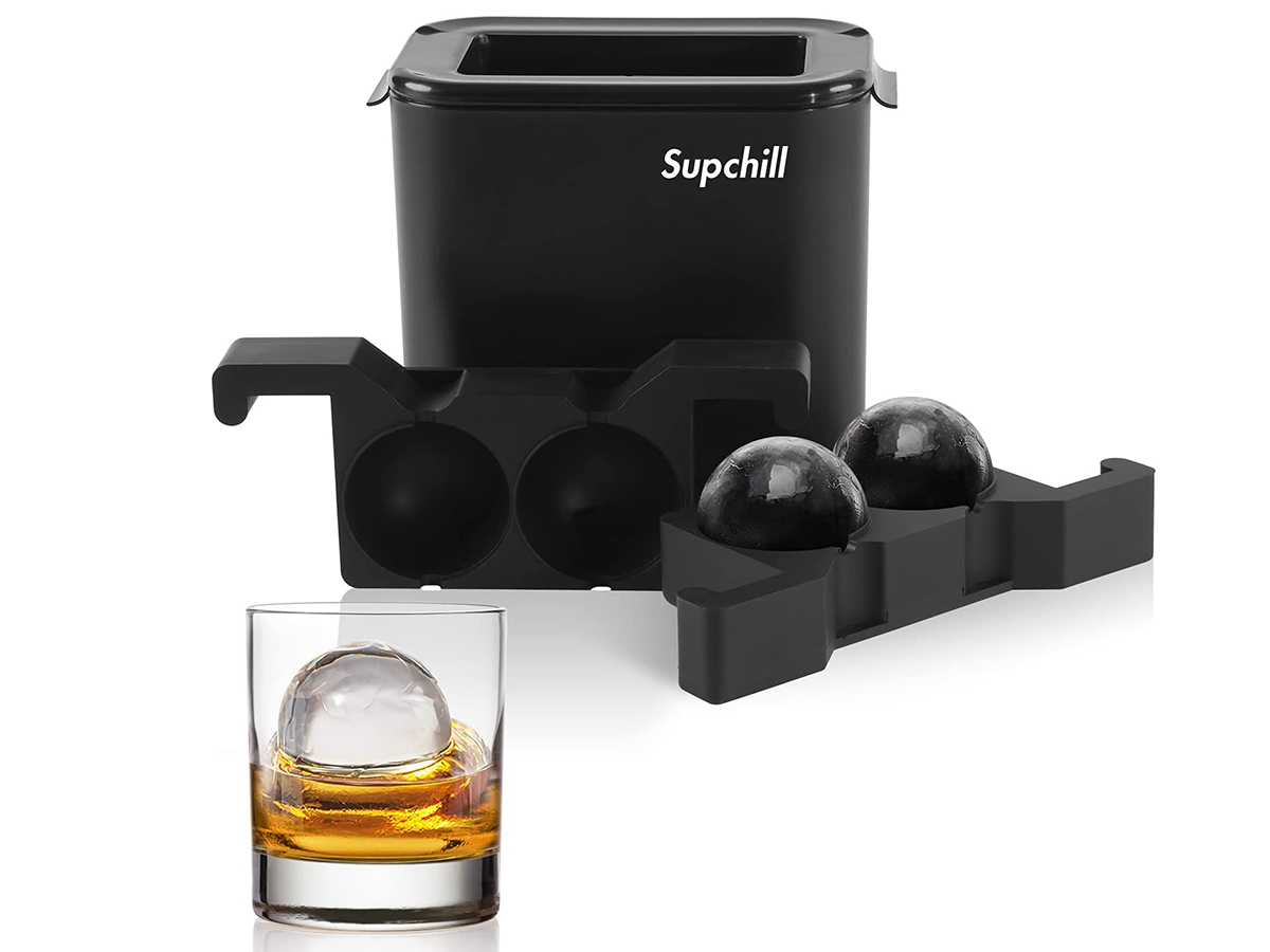 supchill crystal clear ice ball maker